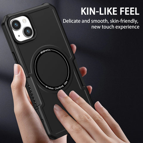 EASY GADGETS iPhone 12 Shockproof Phone Case with Magnetic Ring - Easy Gadgets