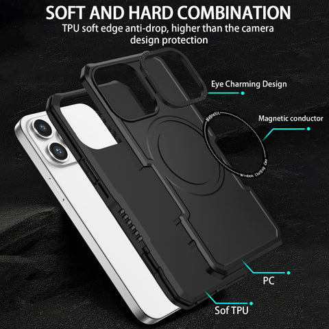 EASY GADGETS iPhone 13 Pro Max Shockproof phone case with Magnetic Ring - Easy Gadgets