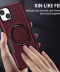 EASY GADGETS iPhone 13 Shockproof phone case with Magnetic Ring - Easy Gadgets