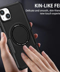 EASY GADGETS iPhone 13 Shockproof phone case with Magnetic Ring - Easy Gadgets