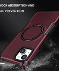 EASY GADGETS iPhone 13 Shockproof phone case with Magnetic Ring - Easy Gadgets
