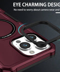 EASY GADGETS iPhone 14 Pro Shockproof Phone Case with Magnetic Ring - Easy Gadgets