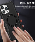 EASY GADGETS iPhone 14 Pro Shockproof Phone Case with Magnetic Ring - Easy Gadgets