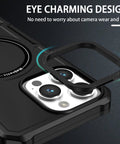 EASY GADGETS iPhone 14 Pro Shockproof Phone Case with Magnetic Ring - Easy Gadgets