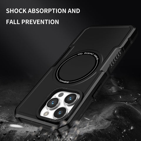 EASY GADGETS iPhone 14 Pro Shockproof Phone Case with Magnetic Ring - Easy Gadgets