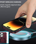 EASY GADGETS iPhone 14 Pro Shockproof Phone Case with Magnetic Ring - Easy Gadgets