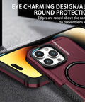 EASY GADGETS iPhone 14 Pro Shockproof Phone Case with Magnetic Ring - Easy Gadgets