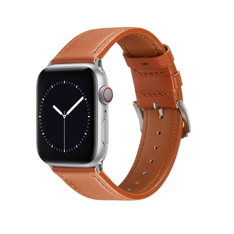 Easy Gadgets - Minimalist Style Leather Apple Watch Band - Compatible with Apple Watch Band 38mm 40mm 41mm 42mm 44mm 45mm - Easy Gadgets