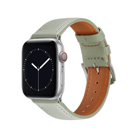 Easy Gadgets - Minimalist Style Leather Apple Watch Band - Compatible with Apple Watch Band 38mm 40mm 41mm 42mm 44mm 45mm - Easy Gadgets