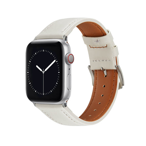 Easy Gadgets - Minimalist Style Leather Apple Watch Band - Compatible with Apple Watch Band 38mm 40mm 41mm 42mm 44mm 45mm - Easy Gadgets