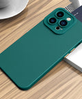 Easy Gadgets Silicone Faux Leather Texture Phone Case for iPhone 13 - Easy Gadgets