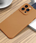 Easy Gadgets Silicone Faux Leather Texture Phone Case for iPhone 14 Pro Max - Easy Gadgets