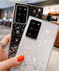 Flexible TPU glitter case for Samsung Galaxy A13 5G with shine