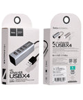 HOCO USB Hub 4 Ports Charging and Data Syncing HB1 - Easy Gadgets