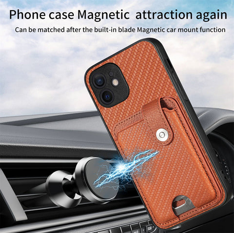 iPhone 11 Phone Case with RFID Blocking Card Holder - Easy Gadgets