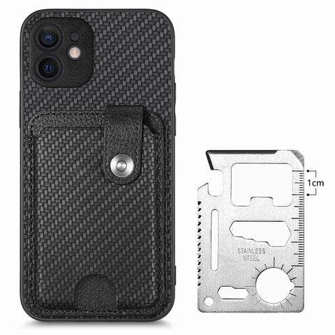 iPhone 11 Phone Case with RFID Blocking Card Holder - Easy Gadgets