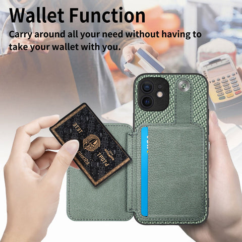 iPhone 11 Phone Case with RFID Blocking Card Holder - Easy Gadgets