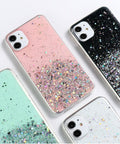 Stylish iPhone 11 Pro Max glitter case with radiant shine