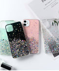 Slim sparkle case for iPhone 11 Pro Max, flexible and durable