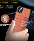 iPhone 11 Pro Phone Case with RFID Blocking Magnetic Card Holder - Easy Gadgets