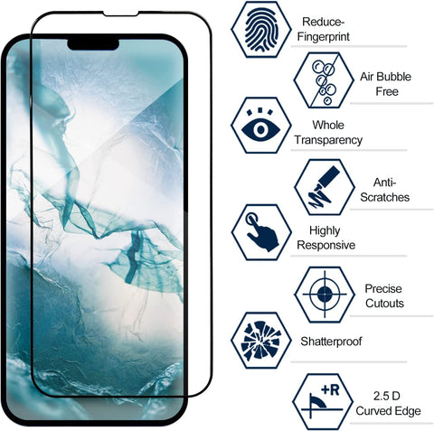 iPhone 11 Pro Tempered Glass Screen Protector, HD Clarity - Easy Gadgets