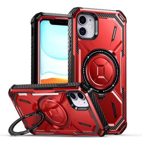 iPhone 11 Rugged Phone Case with Built-in Kickstand, Magsafe Wireless Charging Compatible - Easy Gadgets