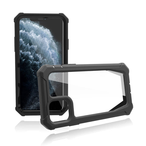 iPhone 11 Rugged Phone Case with Raised Front Bezel and Back Cover - Easy Gadgets