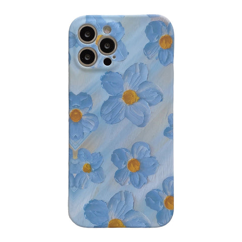 iPhone 12 Phone Case with Daisy Flower Design - Easy Gadgets