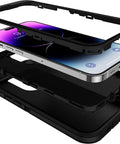 Shockproof iPhone 13 case with dust-proof charging port