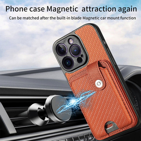 iPhone 13 Pro Max Phone Case with RFID Blocking Card Holder - Easy Gadgets