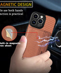 iPhone 13 Pro Max Phone Case with RFID Blocking Magnetic Card Holder - Easy Gadgets