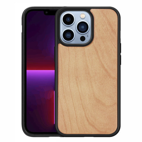 iPhone 13 Pro Max Wooden Texture Shockproof Phone Case - Easy Gadgets