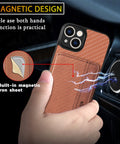 iPhone 14 Phone Case with RFID Blocking Magnetic Card Holder - Easy Gadgets