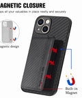 iPhone 14 Phone Case with RFID Blocking Magnetic Card Holder - Easy Gadgets