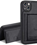 iPhone 14 Plus Case with Card Holder and Kickstand Feature - Easy Gadgets