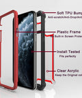 iPhone 14 Pro case with raised edge screen protection