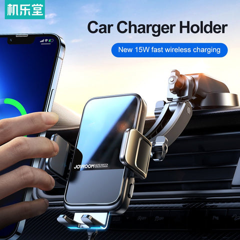 JOYROOM Auto Clamping Wireless Car Charger Holder JR-ZS298 - Easy Gadgets