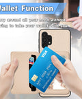 Samsung A33 Phone Case with RFID Blocking Magnetic Card Holder - Easy Gadgets