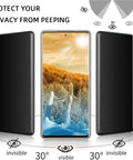 Samsung Galaxy A33 Anti-spy Glass Screen Protector - Easy Gadgets