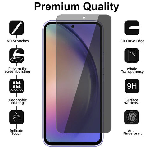 Samsung Galaxy A54 Privacy Glass Screen Protector - Easy Gadgets