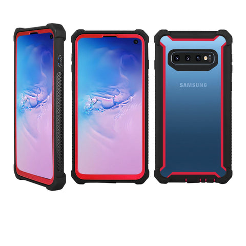 Samsung Galaxy S10 Series Rugged Phone Case with Raised Protective Frame (S10/S10E/S10 Plus) - Easy Gadgets