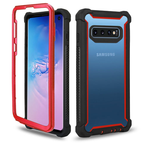 Samsung Galaxy S10 Series Rugged Phone Case with Raised Protective Frame (S10/S10E/S10 Plus) - Easy Gadgets