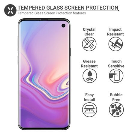 Samsung Galaxy S10e Tempered Glass Screen Protector - Easy Gadgets