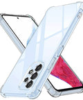 Samsung Galaxy S21 Clear Case with Shockproof TPU Air Cushion Corners - Easy Gadgets