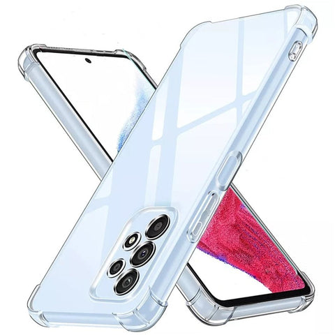 Samsung Galaxy S21 Clear Case with Shockproof TPU Air Cushion Corners - Easy Gadgets