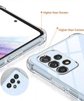 Samsung Galaxy S21 Clear Case with Shockproof TPU Air Cushion Corners - Easy Gadgets