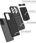 Samsung Galaxy S21 Plus Case Rugged Style with Hidden Card Slot and Kickstand - Easy Gadgets
