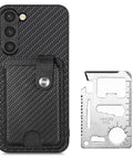 Samsung Galaxy S22 Phone Case with RFID Blocking Card Holder - Easy Gadgets