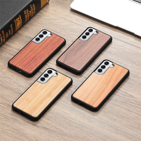 Samsung Galaxy S22 Series Phone Case Bamboo Wooden Texture Case (S22 Ultra/S22 Plus/S22) - Easy Gadgets