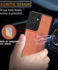 Samsung Note 20 Ultra Phone Case with RFID Blocking Magnetic Card Holder - Easy Gadgets
